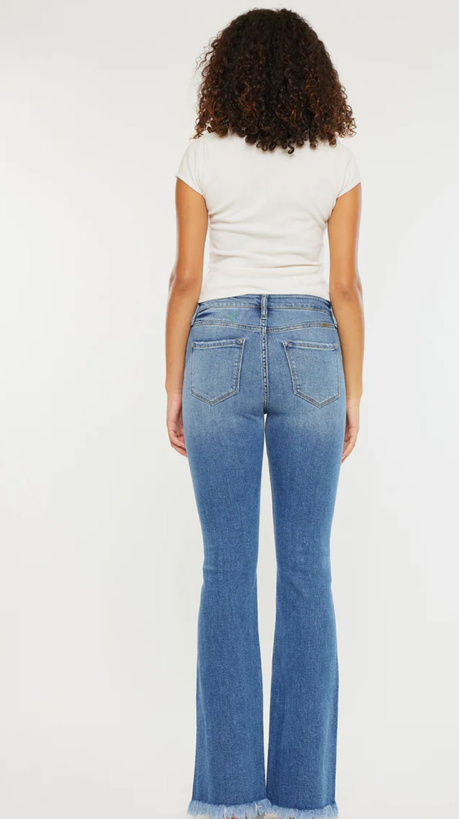KC Antonia High Rise Bootcut Jeans-Market Grey Boutique