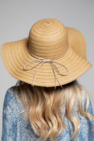 Wide Brim Sun Hat-Market Grey Boutique