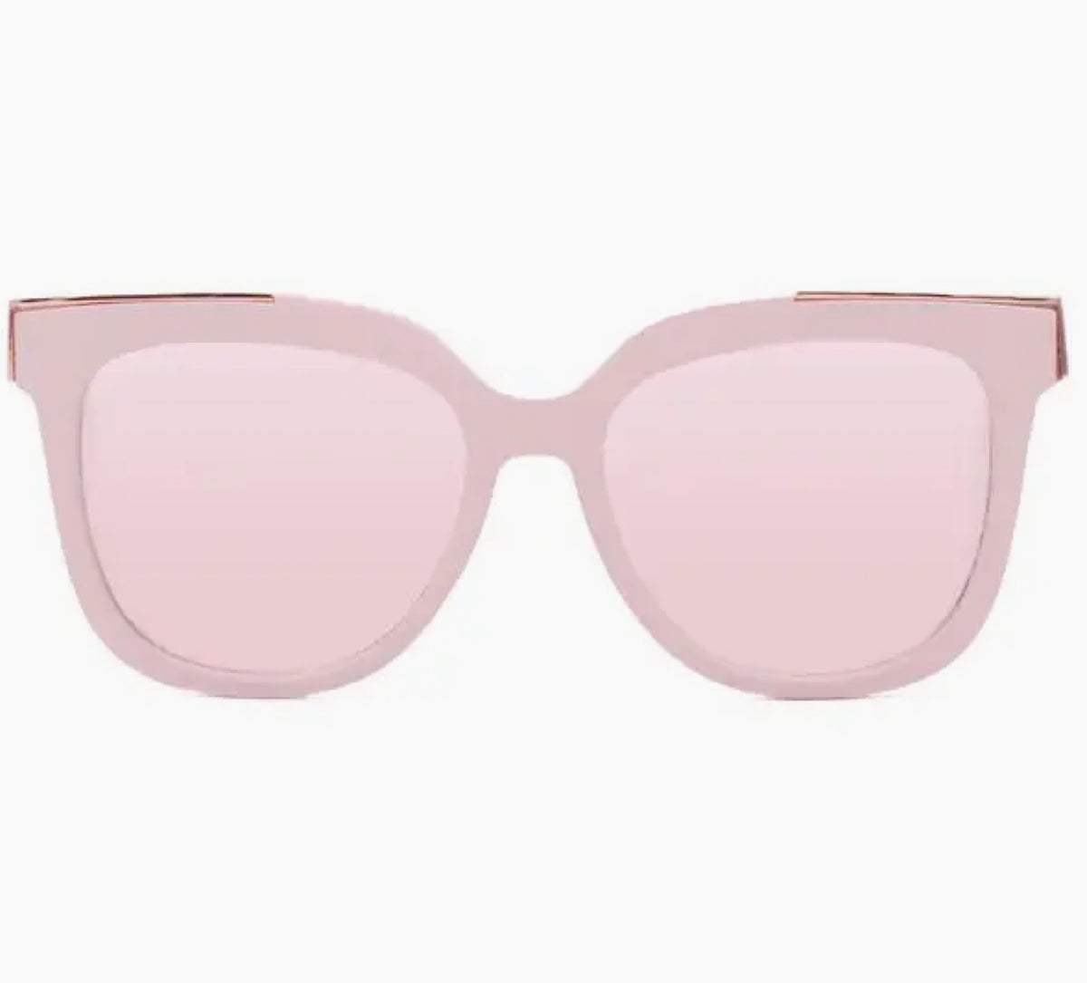 TopFoxx Rose Gold Coco Sunnies-Market Grey Boutique