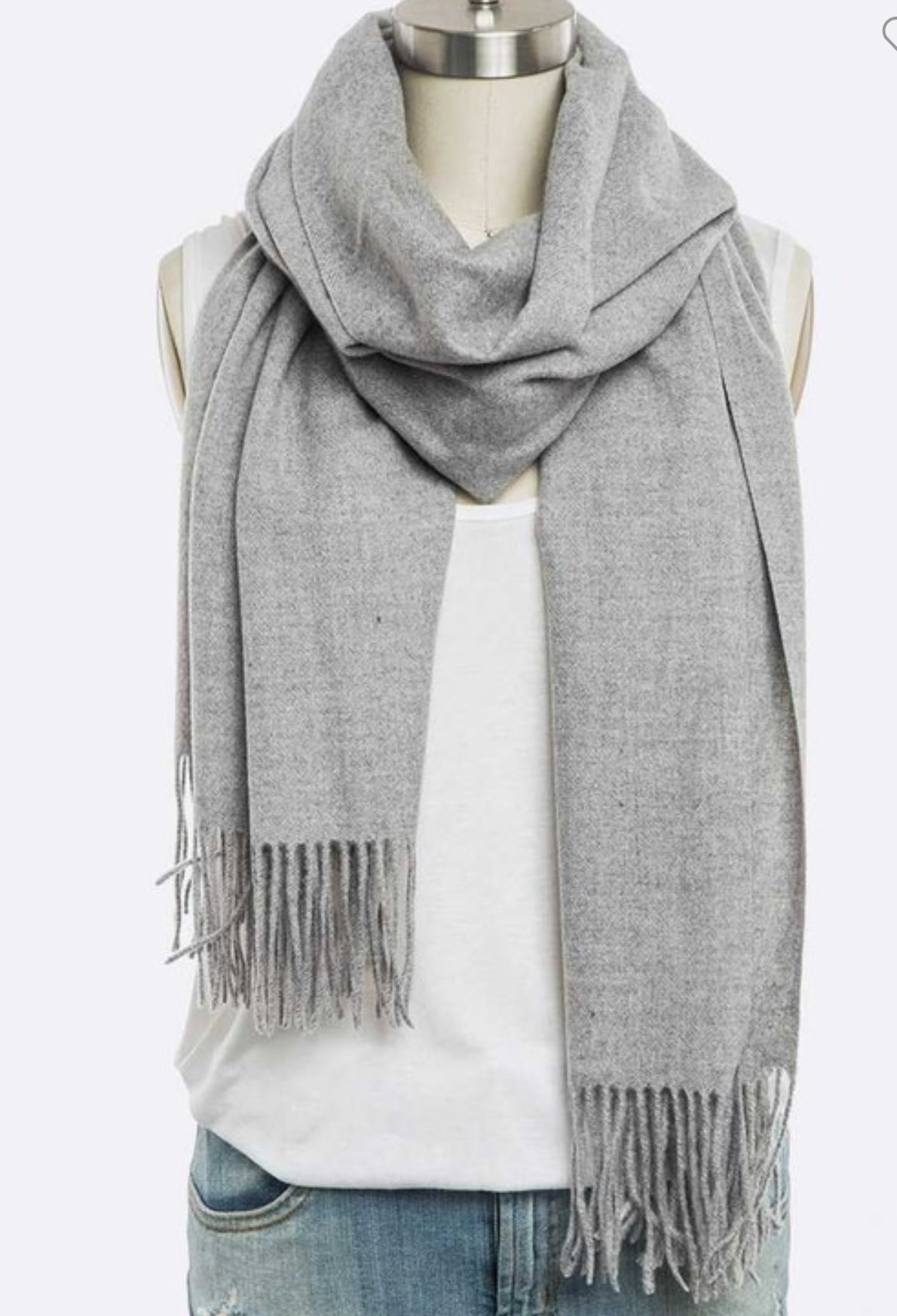Soft and Cozy Scarf-Market Grey Boutique