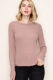 Clay Crew Exposed Seam Top