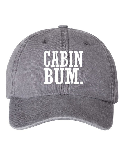 Cabin Bum Embroidered Hat