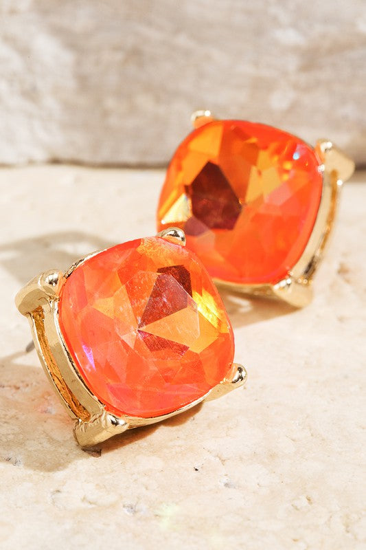 Acrylic Stud Earrings