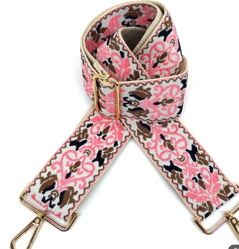 Floral Print Fashion Guitar Strap Sling