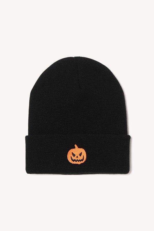 Halloween Spooky Pumpkin Beanie