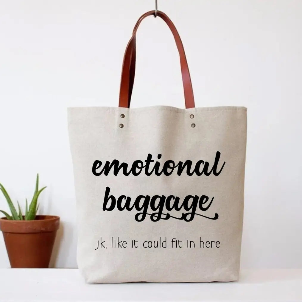 Emotional Baggage Tote Bag