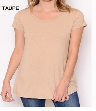 Perfect Solid Basic Tee