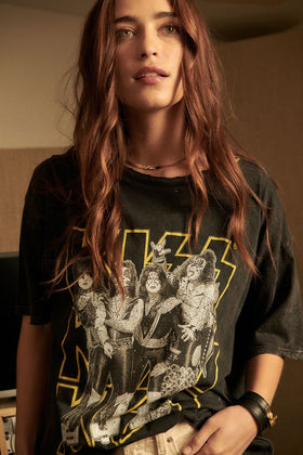 KISS Mineral Wash Graphic Tee