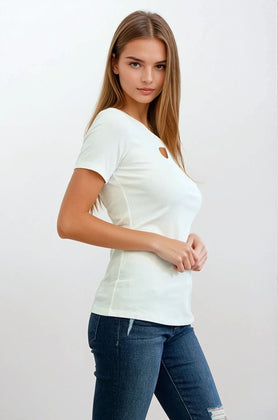 ASYMMETRIC CUT OUT TOP