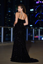 2025 Black Venice One Shoulder Gown🤍-Market Grey Boutique