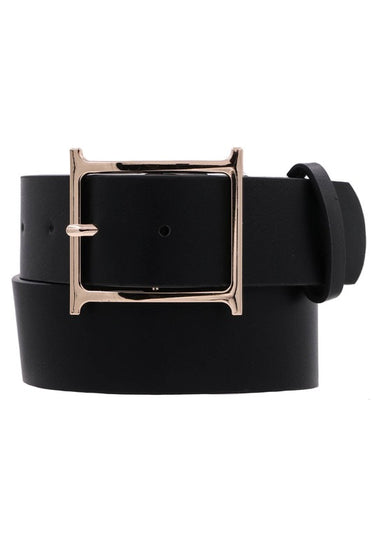 Metal Square Buckle Belt