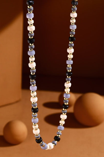 Colorful Mixed Bead Necklace
