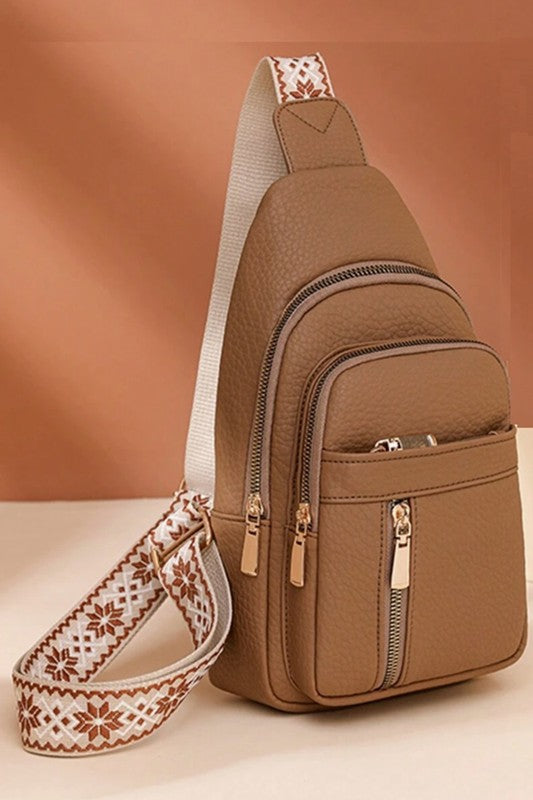 Camel Crossbody Bag