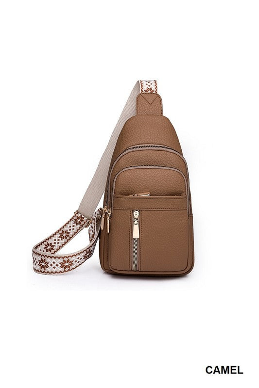 Camel Crossbody Bag