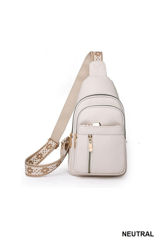Neutral Crossbody Bag