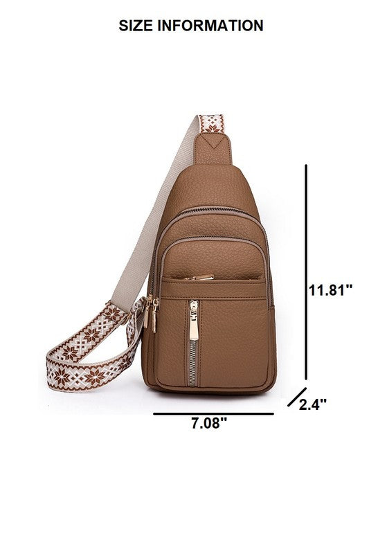 Camel Crossbody Bag