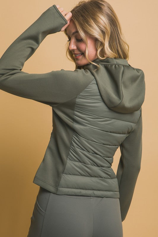 Olive Padded Jacket