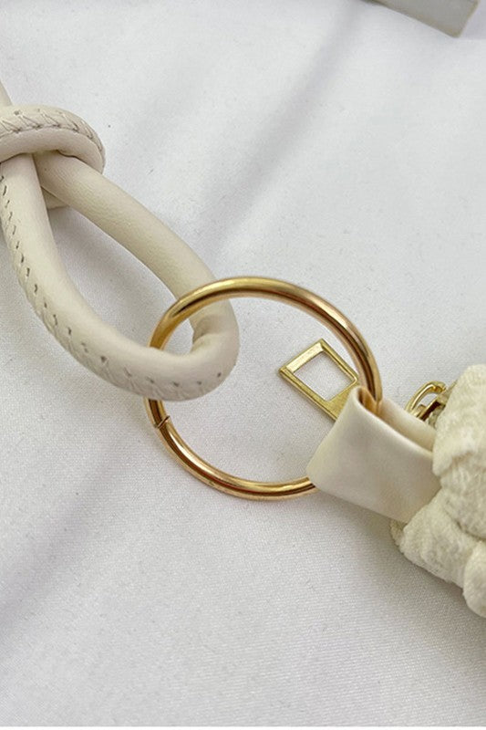 Ivory Cloud Puff Crossbody