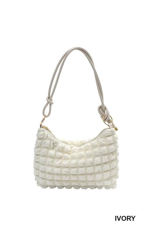 Ivory Cloud Puff Crossbody