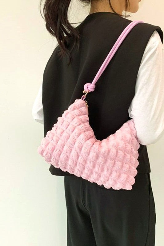 Pink Cloud Puff Crossbody