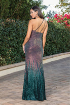 2025 Multi Hunter Fishtail Hem Prom Gown🤍-Market Grey Boutique