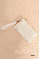 Ivory Boho Wristlet Wallet-Market Grey Boutique