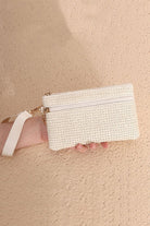 Ivory Boho Wristlet Wallet-Market Grey Boutique