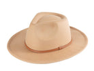 Classic Suede Felt Fedora-Market Grey Boutique