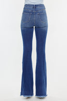 KC WESTERN FLARE JEANS-Market Grey Boutique
