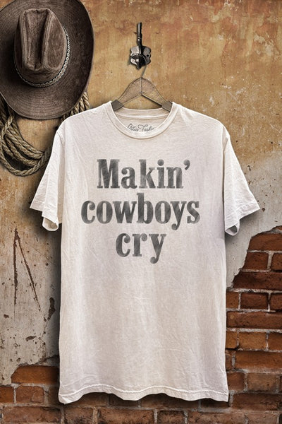 Making Cowboy Cry Graphic Tee