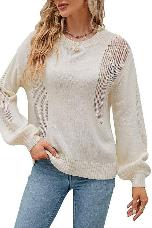 BREEZY KNIT SWEATER