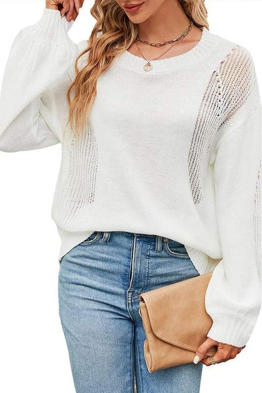 BREEZY KNIT SWEATER