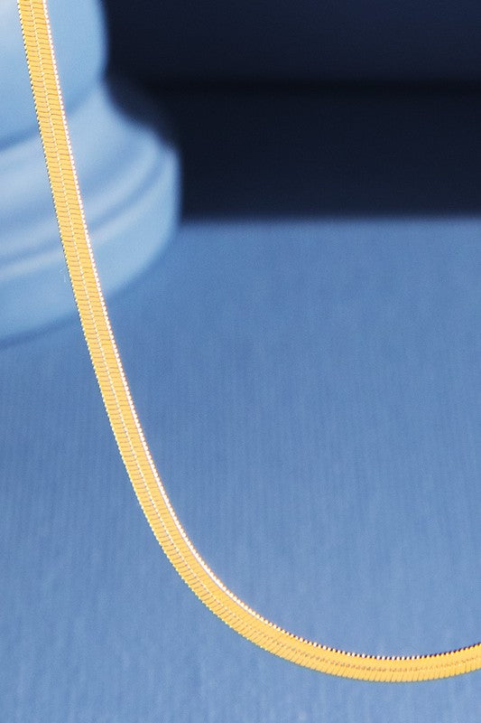 18k Gold Filled Snake Necklace