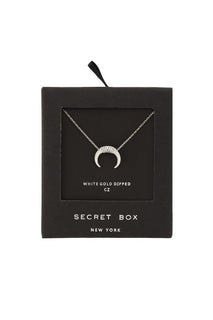 Silver Squash Blossom CZ Necklace