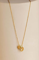 18K Plated Eternal Link Necklace-Market Grey Boutique