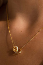18K Plated Eternal Link Necklace-Market Grey Boutique
