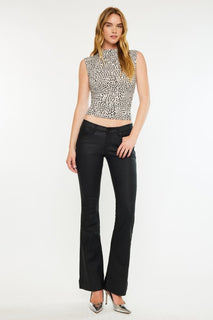 KC Scarlett Black Coated Boot Cut