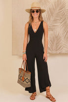 Girls Night Out Jumpsuit-Market Grey Boutique