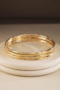 5 Set Metal Bangle Bracelet