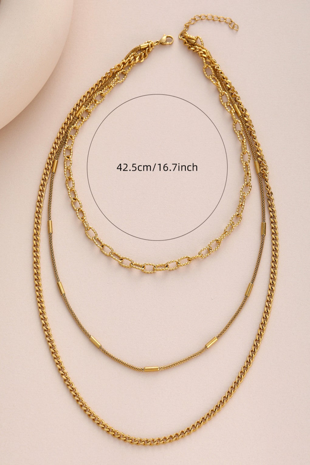 Layered Trio Necklace-Market Grey Boutique