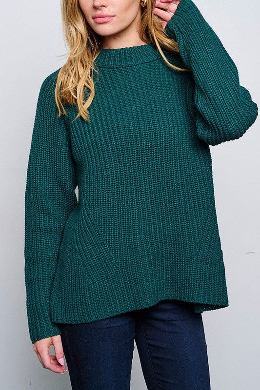 EMERALD PERFECT PULLOVER SWEATER