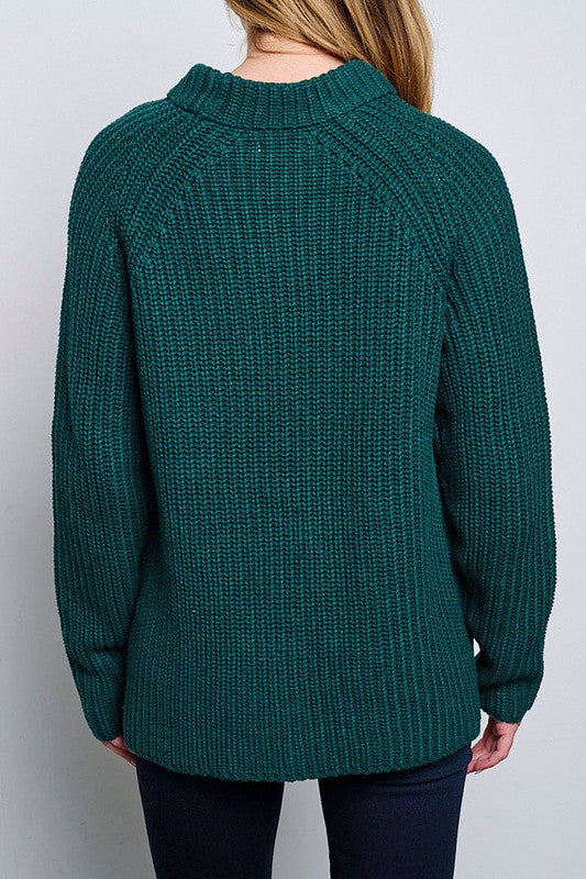 EMERALD PERFECT PULLOVER SWEATER