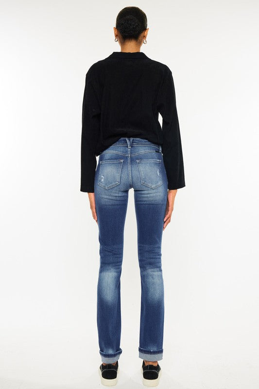 KC Eternity MidRise Slim Straight Denim (Bestseller!)