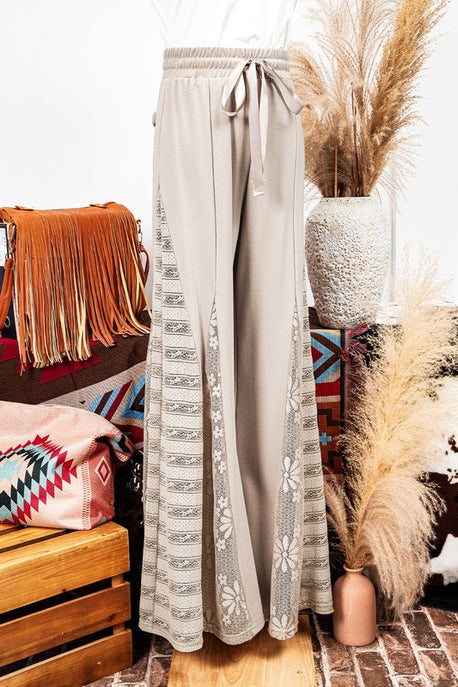 パンツ Patchwork Lace Pants 38 Patchwork Lace Pant – LEIF