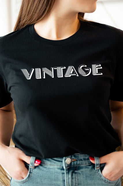 Vintage Comfort Colors Basic Graphic Tee