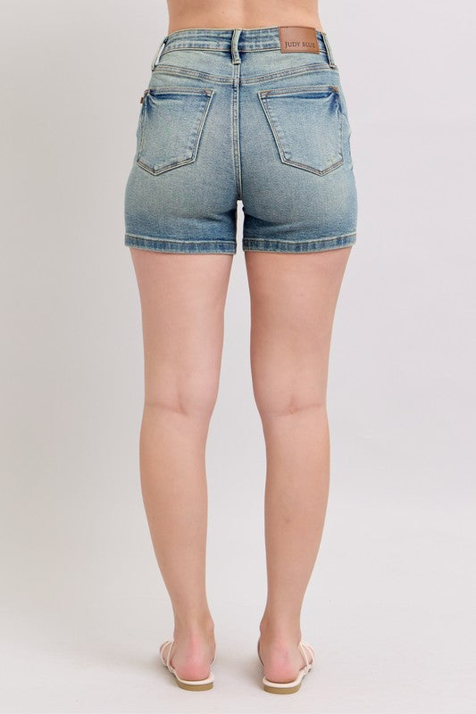 JB V-Front Vintage Wash Shorts