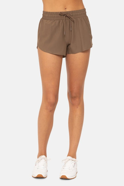 Java Chic Drawcord Mini Shorts