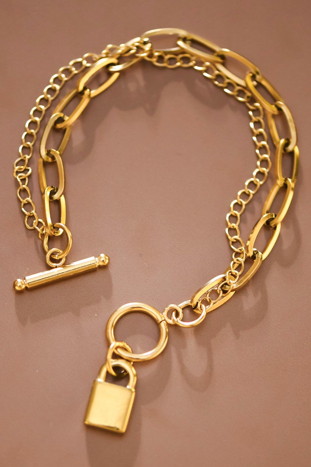 Locket Chain Bracelet-Market Grey Boutique
