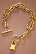 Locket Chain Bracelet