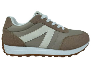 Joel Taupe Lace Up Casual Sneaker